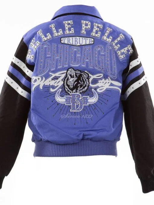 Pelle Pelle Ladies Chicago Tribute Purple Jacket image 0