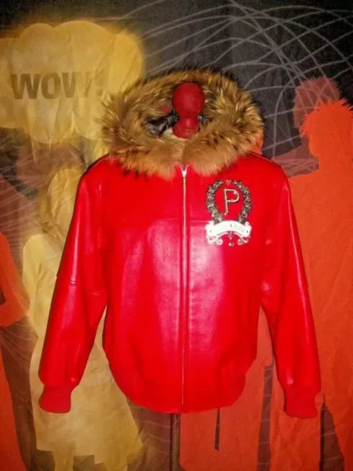 Pelle Pelle Fur Trim Bomber Jacket image 0