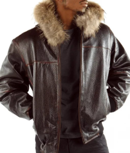 Pelle Pelle Hooded Script Jacket image 1