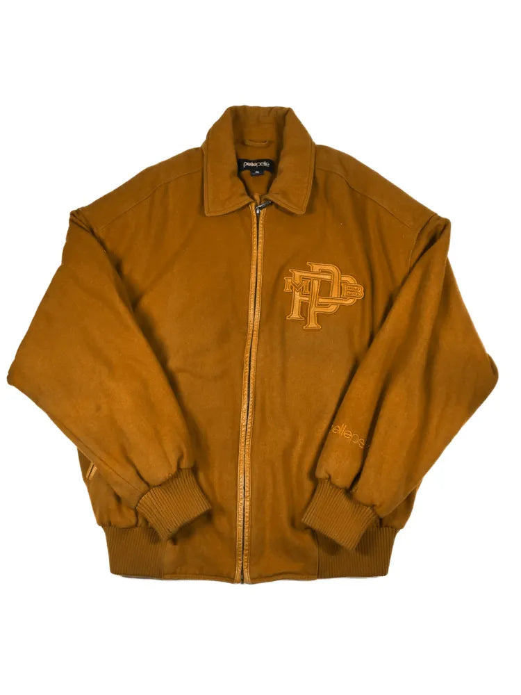 Pelle Pelle 1978 Mustard Wool Varsity Jacket image 0