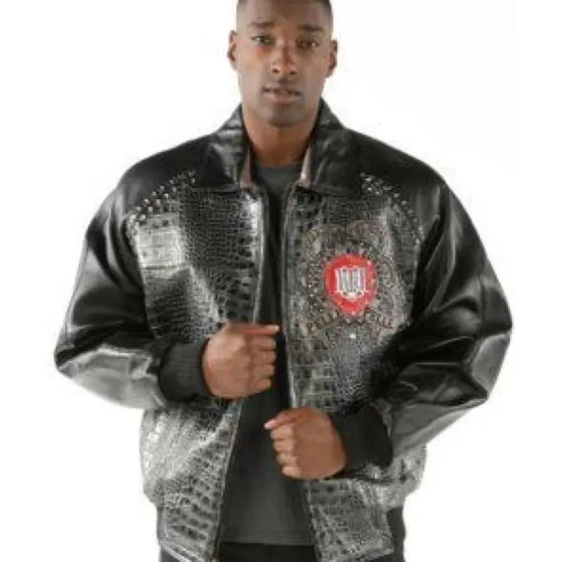 Pelle Pelle Mens Marc Buchanan No Retreat No Surrender Jacket image 1