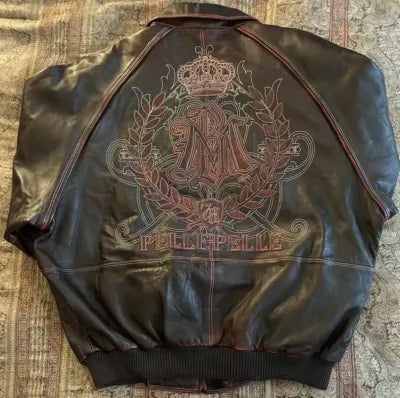 Pelle Pelle Black Marc Buchanan Leather Jacket image 1