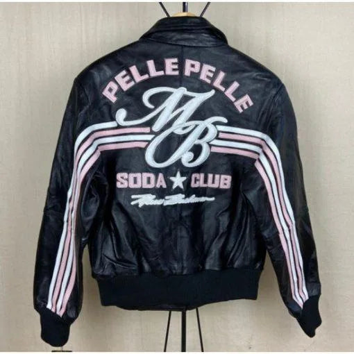 Pelle Pelle 78 Black Soda Club Leather Jacket image 0