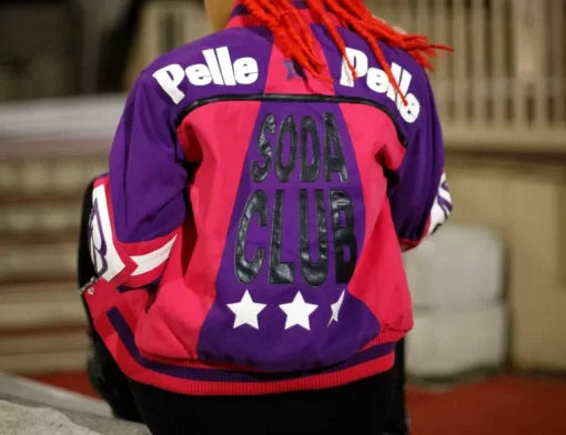 Pelle Pelle Throwback Purple Soda Club Wool Jacket image 1