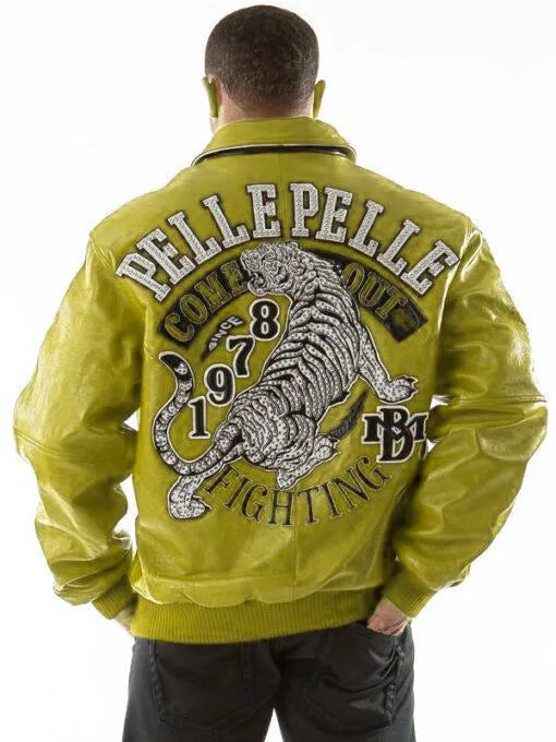 Pelle Pelle Come Out Fighting Olive Jacket image 0