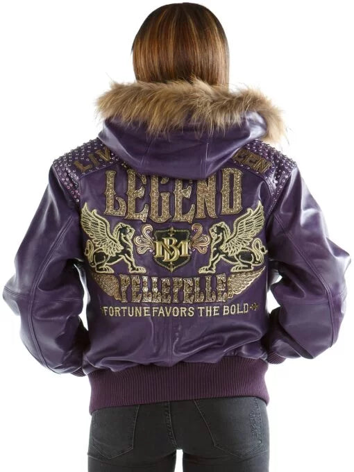 Pelle Pelle Live Like A Queen Die Like A Legend Leather Jacket image 1