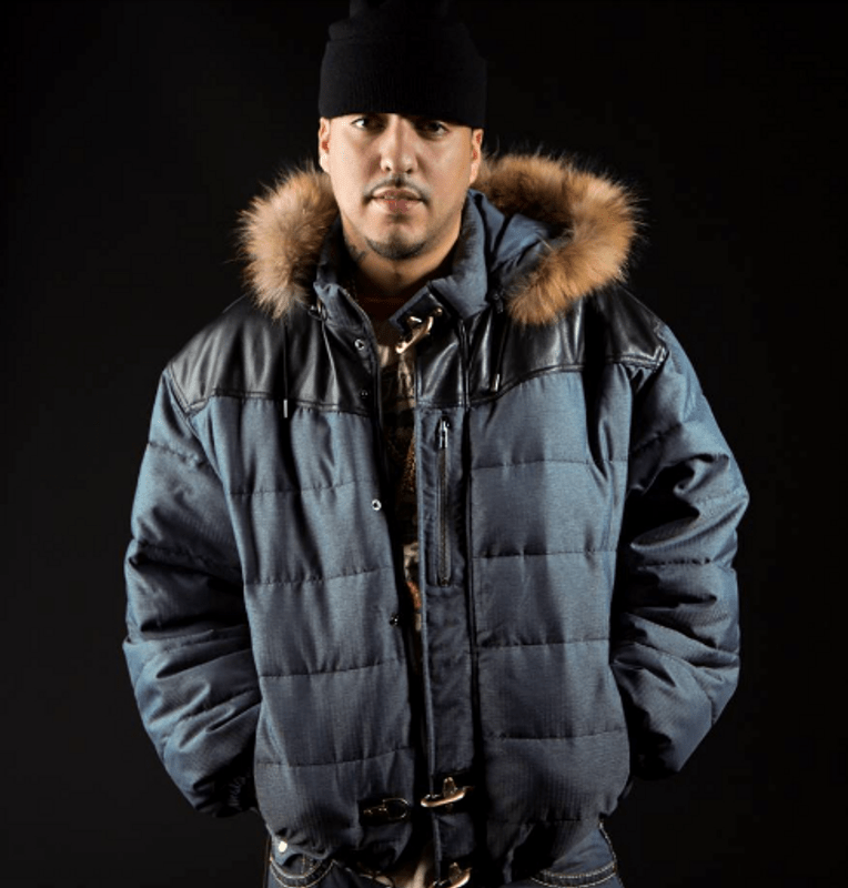 Pelle Pelle Blue Fur Hooded Puffer Jacket image 0