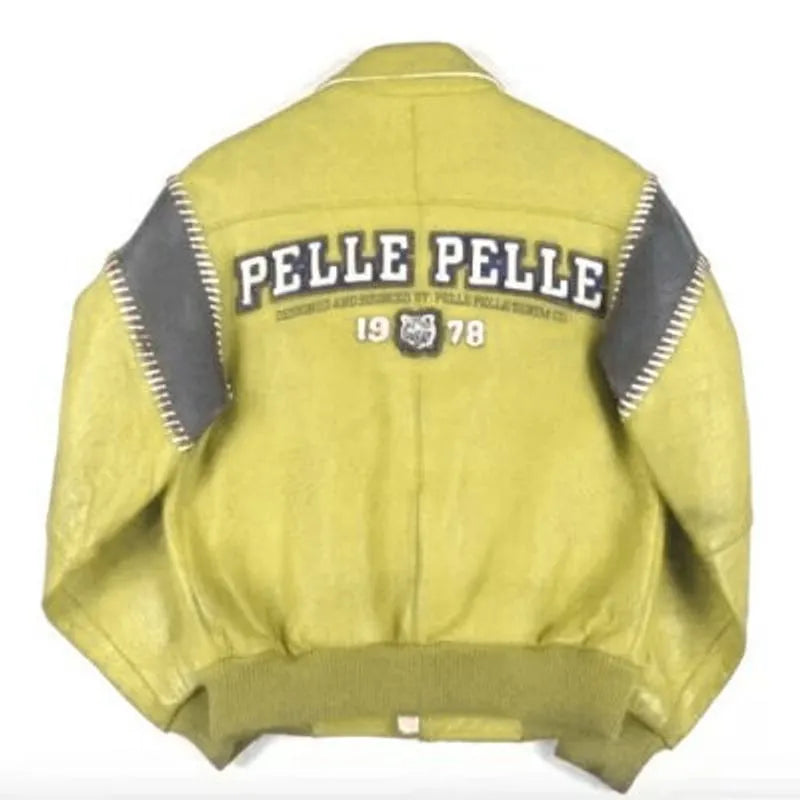 Pelle Pelle Vintage Yellow Leather Jacket image 1