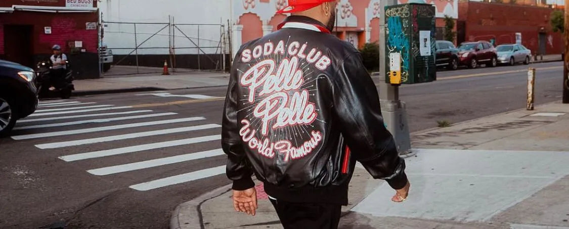 Pelle Pelle Soda Club World Famous Black jacket image 1